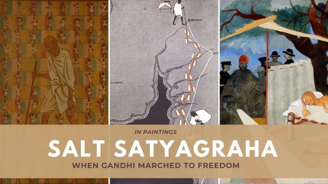 Gandhi Salt March 90th Anniversary Exhibition — Review article,  MKGandhi.org - Salt Satyagraha