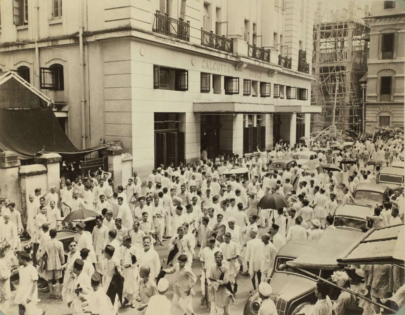 Calcutta stock exchange.jpg the Calcutta stock exchange