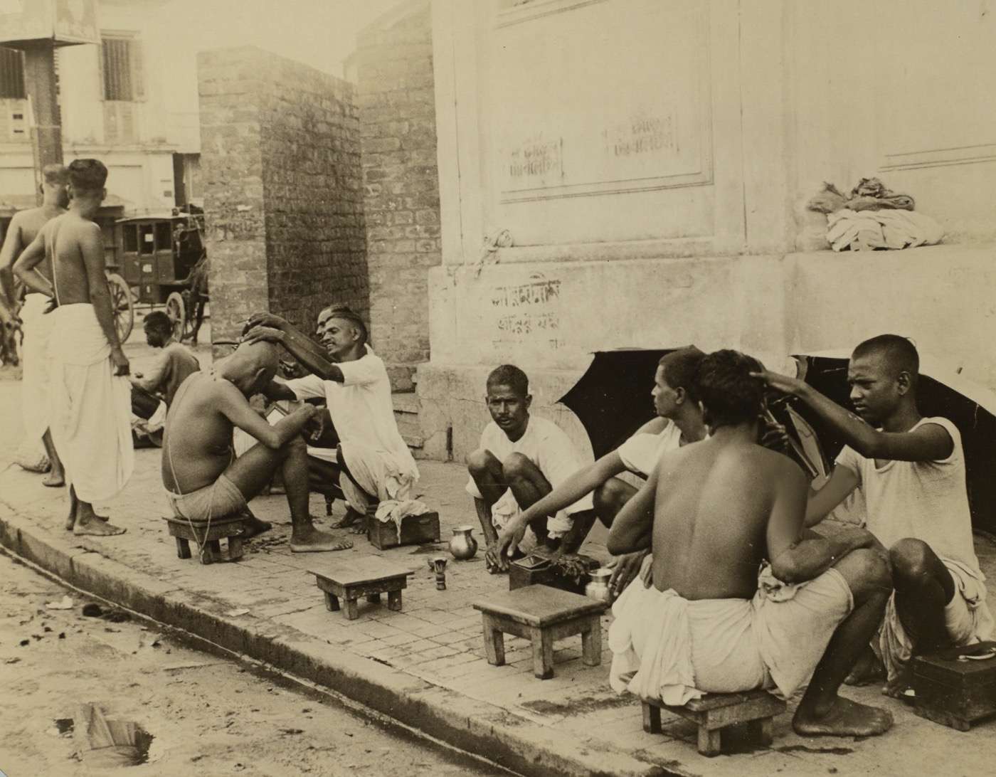 barbers at the sidewalk.jpg barbers at the sidewalk